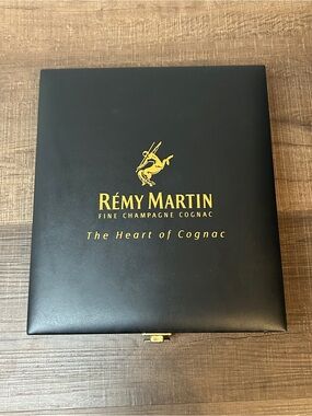 Remy Martin Cognac 5-in-1 Game Set Backgammon Chess Dominoes Cribbage Checkers